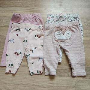 0-3 Baby Girl Pants
